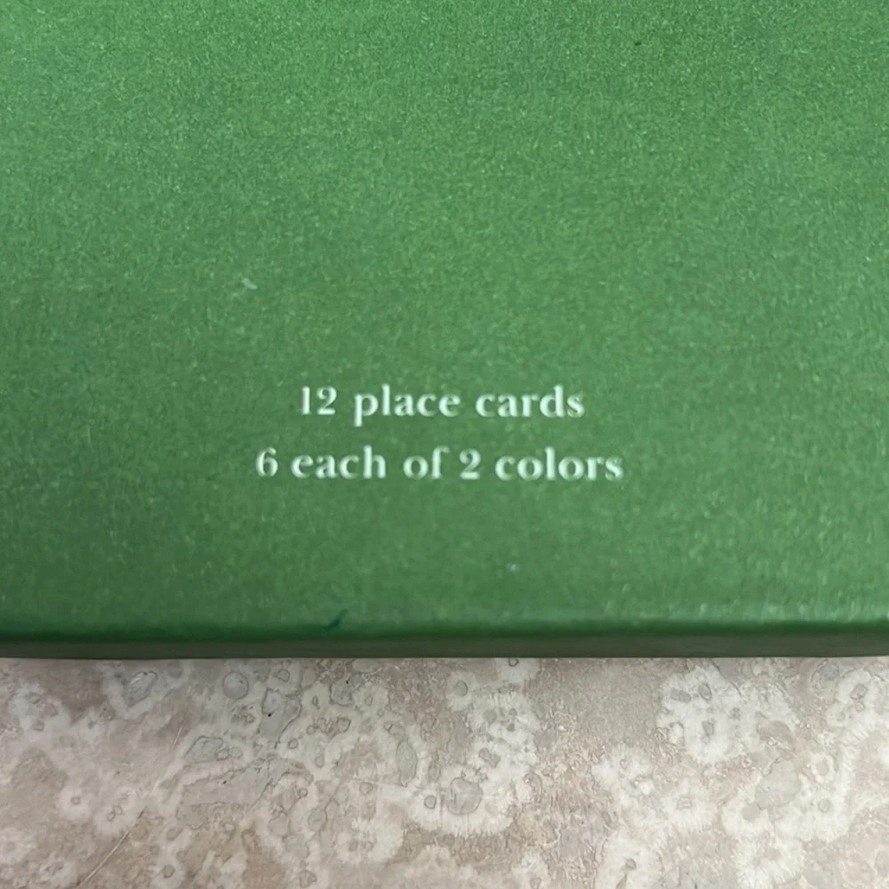Kate Spade Place Cards